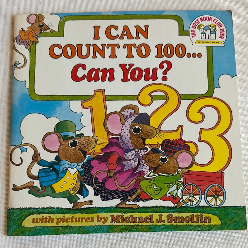 *Vintage* I Can Count to 100... Can You? Children's Book by Katherine Howard